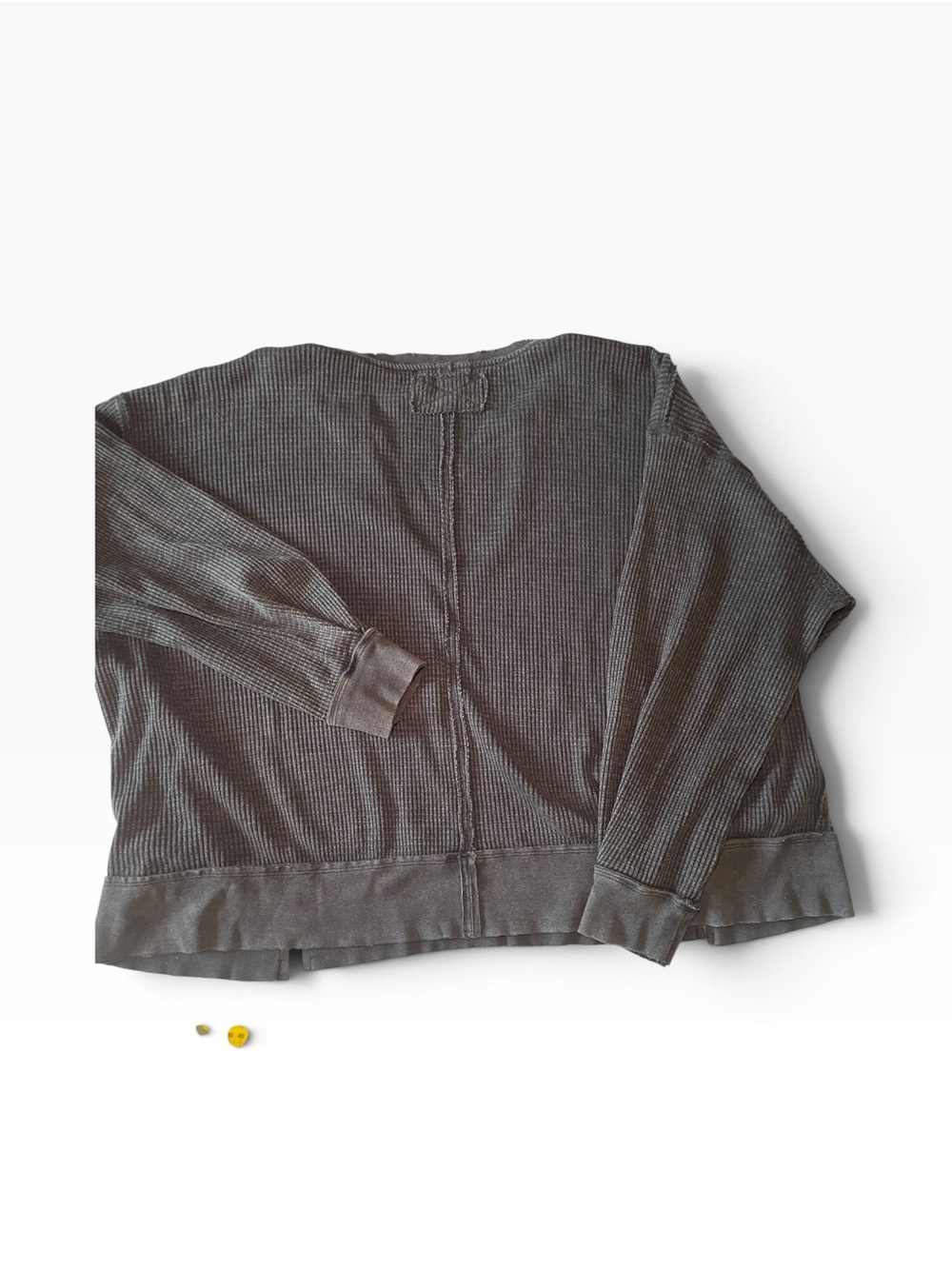 Free People We The Free Buttercup Thermal Black Size Small - Picture 3 of 6